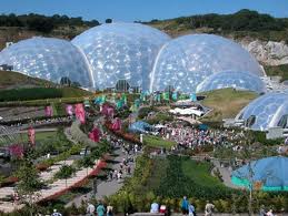 eden project greenhouse				